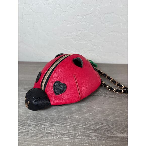 Betsey Johnson Handbags - Betsey Johnson Ladybug Wristlet Clutch Bag Purse "Luck Be a Lady"